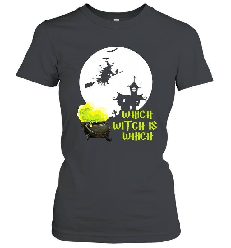 Which Witch Is Witches Halloween Costume Halloween Witches Teacher Women's T-Shirt - NFLFanGift