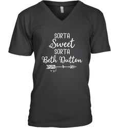 Beth Dutton Sorta Sweet Sorta Beth Dutton Men's Vneck - NFLFanGift