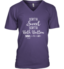 Beth Dutton Sorta Sweet Sorta Beth Dutton Men's Vneck - NFLFanGift