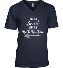 Beth Dutton Sorta Sweet Sorta Beth Dutton Men's Vneck - NFLFanGift