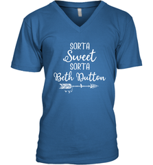 Beth Dutton Sorta Sweet Sorta Beth Dutton Men's Vneck - NFLFanGift