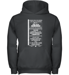 Stella Taylor Swift Black Tee With Tracklist Youth Hoodie - NFLFanGift