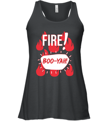 FIRE TACO SAUCE Boo Yah Halloween Costumes Racerback Tank - NFLFanGift