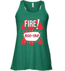 FIRE TACO SAUCE Boo Yah Halloween Costumes Racerback Tank - NFLFanGift