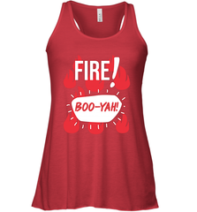 FIRE TACO SAUCE Boo Yah Halloween Costumes Racerback Tank - NFLFanGift