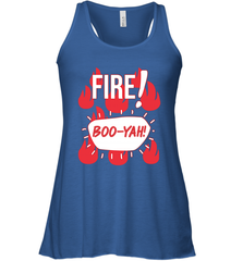 FIRE TACO SAUCE Boo Yah Halloween Costumes Racerback Tank - NFLFanGift