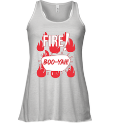 FIRE TACO SAUCE Boo Yah Halloween Costumes Racerback Tank - NFLFanGift