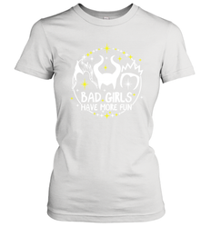 Bad Girls Have More Fun Halloween Maleficent Witch Costume Women's T-Shirt - NFLFanGift
