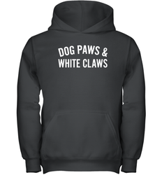 Dog Paws And White Claws 1 Youth Hoodie - NFLFanGift