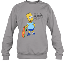 The Great Bart Simpson Who The Hell Are You School Ban of 1990 Shirt Crewneck Sweatshirt - NFLFanGift