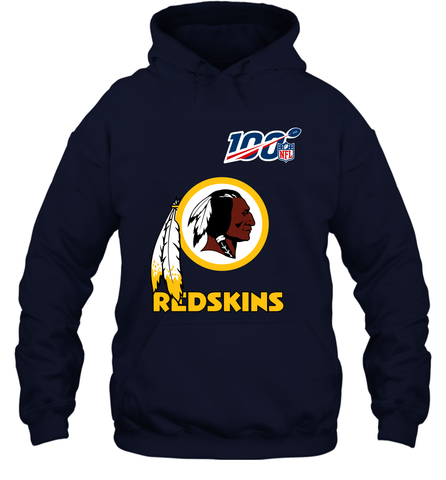 Washington Redskins NFL 100th Season Anniversary Hoodie - NFLFanGift