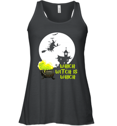 Which Witch Is Witches Halloween Costume Halloween Witches Teacher Racerback Tank - NFLFanGift