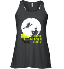 Which Witch Is Witches Halloween Costume Halloween Witches Teacher Racerback Tank - NFLFanGift
