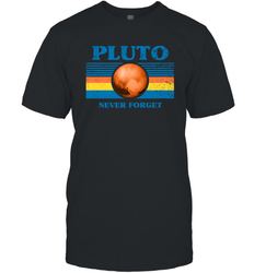 Never Forget Pluto Space Men's T-Shirt - NFLFanGift