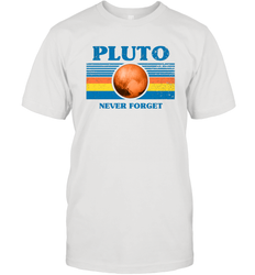 Never Forget Pluto Space Men's T-Shirt - NFLFanGift