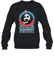 Captain Spaulding For President Crewneck Sweatshirt - NFLFanGift