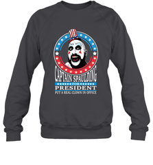 Captain Spaulding For President Crewneck Sweatshirt - NFLFanGift