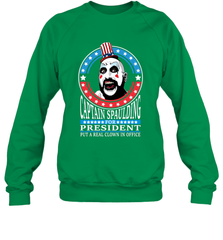 Captain Spaulding For President Crewneck Sweatshirt - NFLFanGift