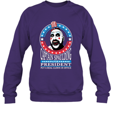 Captain Spaulding For President Crewneck Sweatshirt - NFLFanGift