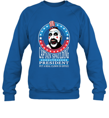 Captain Spaulding For President Crewneck Sweatshirt - NFLFanGift