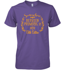 Somewhere Between Proverbs 31 Beth Dutton Men's Premium T-Shirt - NFLFanGift
