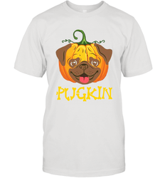Funny Pugkin Pug Pumpkin Halloween Men's T-Shirt - NFLFanGift