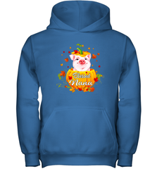 Blessing Nana Pig Pumpkin Halloween Youth Hoodie - NFLFanGift
