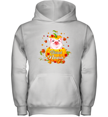 Blessing Nana Pig Pumpkin Halloween Youth Hoodie - NFLFanGift