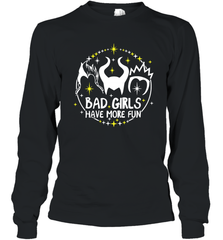 Bad Girls Have More Fun Halloween Maleficent Witch Costume Long Sleeve T-Shirt - NFLFanGift