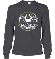 Bad Girls Have More Fun Halloween Maleficent Witch Costume Long Sleeve T-Shirt - NFLFanGift