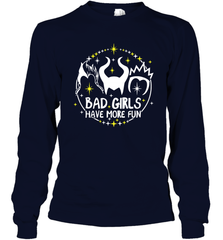 Bad Girls Have More Fun Halloween Maleficent Witch Costume Long Sleeve T-Shirt - NFLFanGift