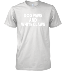 Dog Paws And White Claws Men's Premium T-Shirt - NFLFanGift