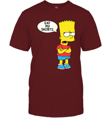 The Bart Simpson School Ban of 1990 Eat My Shorts Men's T-Shirt - NFLFanGift