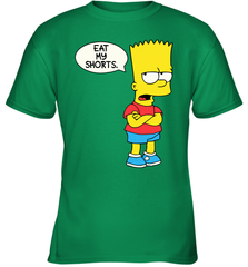 The Bart Simpson School Ban of 1990 Eat My Shorts Youth T-Shirt - NFLFanGift