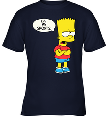 The Bart Simpson School Ban of 1990 Eat My Shorts Youth T-Shirt - NFLFanGift