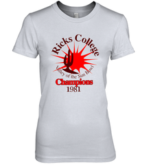 Ricks College Women's The Boyfriend Tee - NFLFanGift