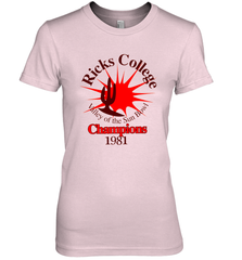 Ricks College Women's The Boyfriend Tee - NFLFanGift