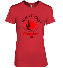 Ricks College Women's The Boyfriend Tee - NFLFanGift
