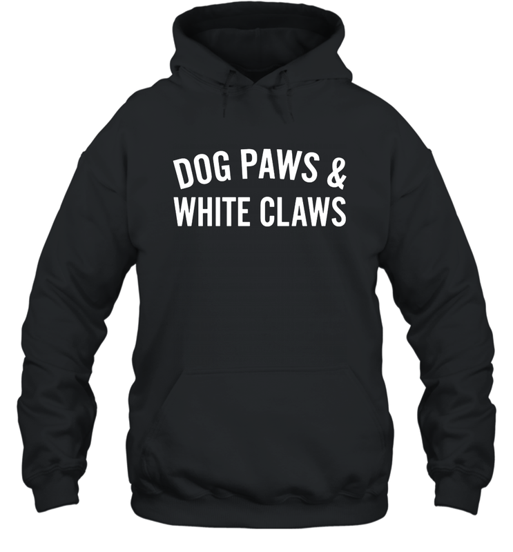 Dog Paws And White Claws 1 Hoodie - NFLFanGift