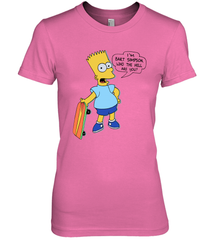 The Great Bart Simpson Who The Hell Are You School Ban of 1990 Shirt Women's The Boyfriend Tee - NFLFanGift