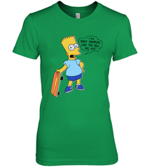 The Great Bart Simpson Who The Hell Are You School Ban of 1990 Shirt Women's The Boyfriend Tee - NFLFanGift