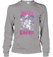 Disney Villains Night I'm not Bossy I'm The Queen Funny Halloween Maleficent Witch Costume Long Sleeve T-Shirt - NFLFanGift