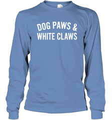 Dog Paws And White Claws 1 Long Sleeve T-Shirt - NFLFanGift
