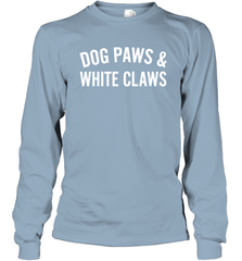 Dog Paws And White Claws 1 Long Sleeve T-Shirt - NFLFanGift