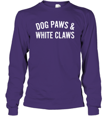 Dog Paws And White Claws 1 Long Sleeve T-Shirt - NFLFanGift