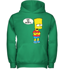 The Bart Simpson School Ban of 1990 Eat My Shorts Youth Hoodie - NFLFanGift
