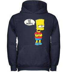 The Bart Simpson School Ban of 1990 Eat My Shorts Youth Hoodie - NFLFanGift