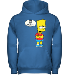 The Bart Simpson School Ban of 1990 Eat My Shorts Youth Hoodie - NFLFanGift
