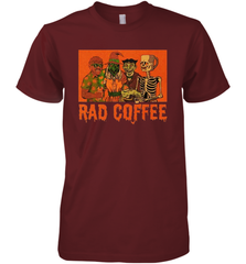 Rad Coffee Halloween Men's Premium T-Shirt - NFLFanGift