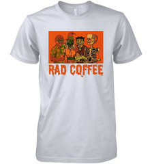 Rad Coffee Halloween Men's Premium T-Shirt - NFLFanGift